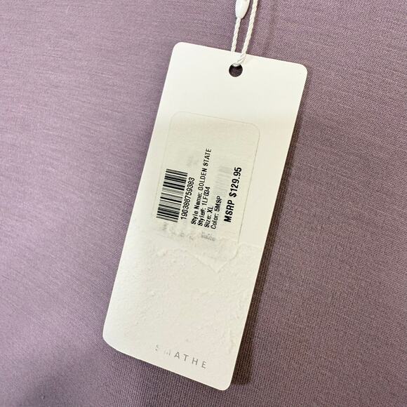 NWT TravisMathew Golden State Hoodie Women’s XL Purple Pullover Sweatshirt - Picture 9 of 10